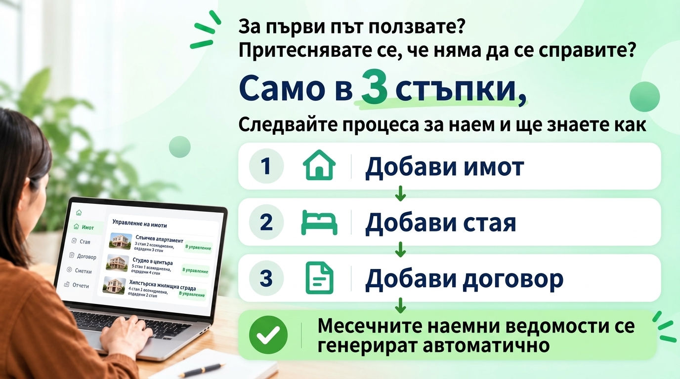 Колко време отнема да се научи? Просто следвайте процеса на отдаване под наем: