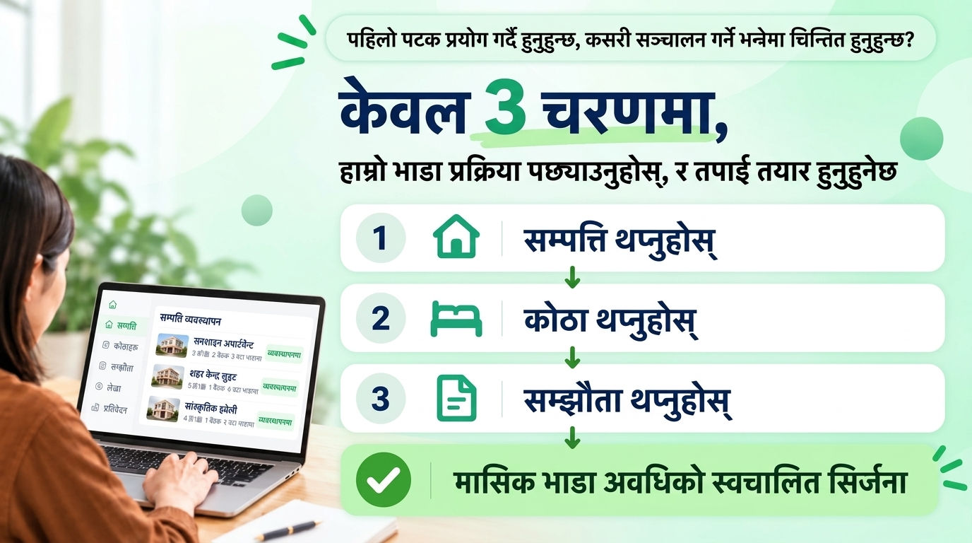 सिक्न कति समय लाग्छ? तपाईंले भाडाको प्रक्रिया पछ्याए पुग्छ: