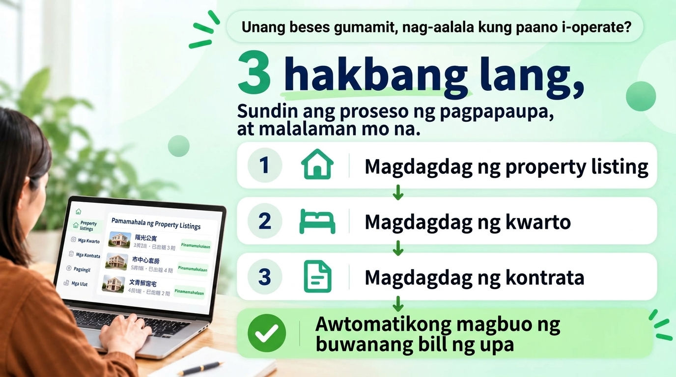 Gaano katagal bago matutunan? Sundan mo lang ang karaniwang daloy ng iyong pagpapaupa: