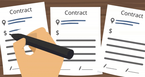Still using paper contracts? Running around for signing? Filling in repetitive information in the contract?