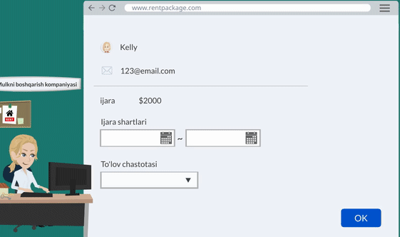 Yangi shartnoma, avtomatik hisob davri yaratish