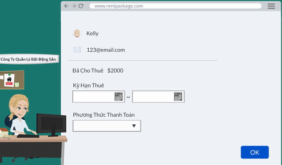 Thêm hợp đồng, tự động tạo kỳ hạn thanh toán