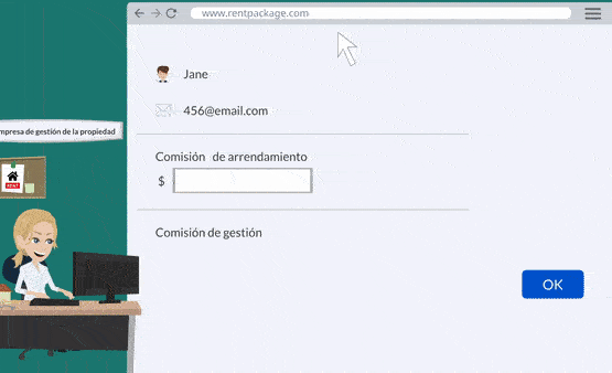Exclusivo para agentes: Al completar un contrato de arrendamiento, se genera automáticamente el período de cobro de la tarifa de administración