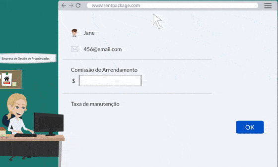 Exclusivo para agentes: Preencha o contrato e o prazo das taxas de gestão é gerado automaticamente