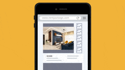 RentPackage List pictures and videos, tenants can view units online