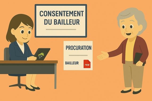 Exclusif pour agents immobiliers: Signature en ligne du mandat de gestion