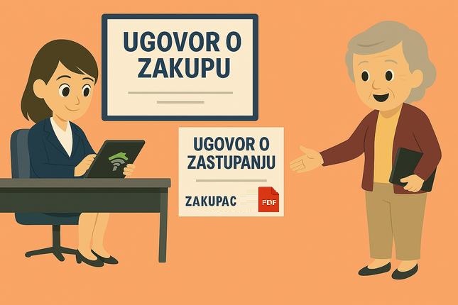 Ekskluzivno za agente: Online potpisivanje ugovora o povjerenju vlasnika