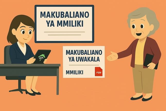 Kwa ajili ya mawakala pekee: Saini Mtandaoni Makubaliano ya Uwaziri wa Wamiliki