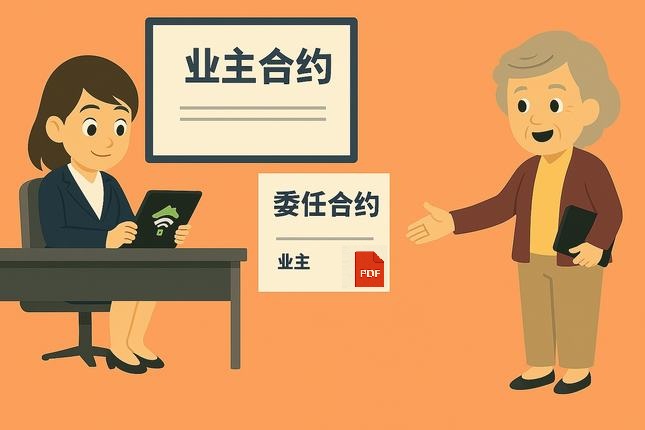 仲介专属: 在线签署业主委托合同