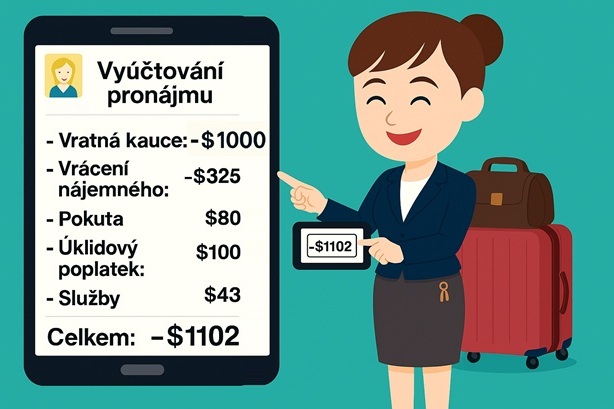 Konec nájmu bez počítání. Systém automaticky vygeneruje závěrečný účet.