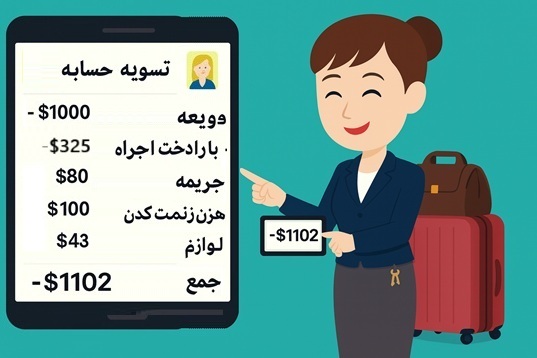 بدون محاسبه خروج! سیستم به طور خودکار صورت‌حساب تسویه خروج را محاسبه می‌کند