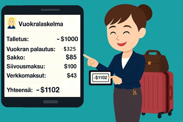 Lähtölaskutus ilman laskelmia! Järjestelmä luo lähtölaskun automaattisesti.