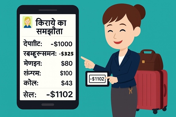 छोड़ने पर गणना की जरूरत नहीं! सिस्टम स्वचालित रूप से निपटान बिल तैयार करता है।