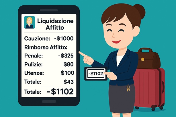 Calcolo del recesso non necessario! Il sistema genera automaticamente la fattura di risoluzione.