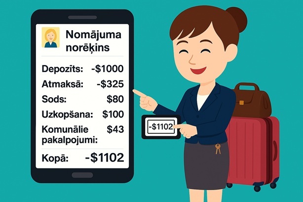 Bezmaksas izbeigšana! Sistēma automātiski aprēķina izbeigšanas rēķinu.