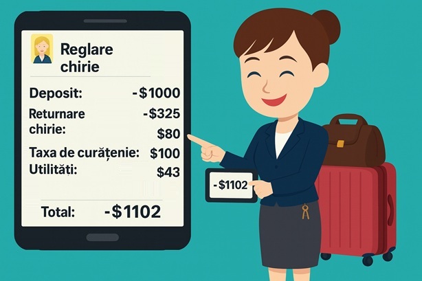 Без хлопот по расчёту аренды! Система автоматически формирует счёт при выезде.