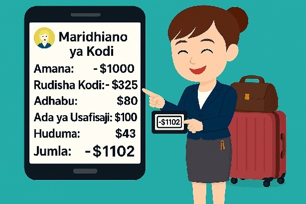 Hakuna hesabu ya kuhama! Mfumo huhesabu bili ya mwisho ya kuhama kiotomatiki.