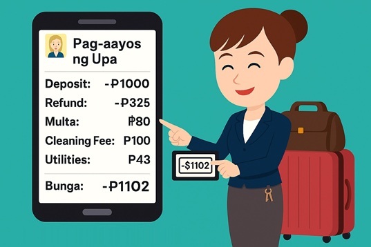 Walang abala sa pag-checkout! Awtomatikong kinakalkula ng sistema ang final na bayarin sa pag-alis.