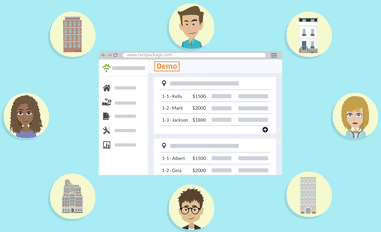 Activate the trial version with built-in virtual landlord, tenant, unit, and rent collection data,